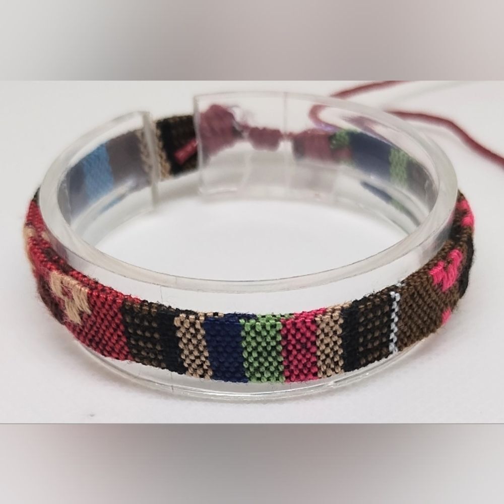 Men's bracelet striped punk new e76